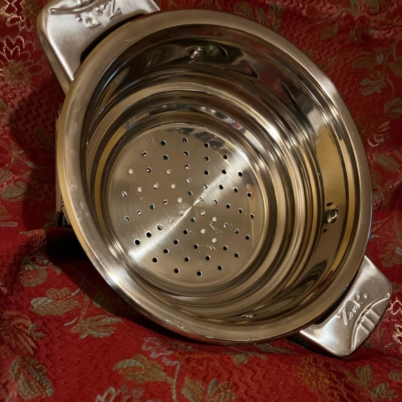 CS KochSysteme Stainless Steel Perforated Strainer – Versatile Draining and Rins